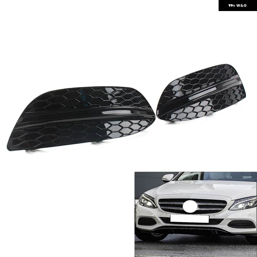並行輸入品 メルセデス ベンツ C クラス W205 C300 2015〜2018年モデルスタンダードモデル専用用 フロント バンパー フォグランの画像