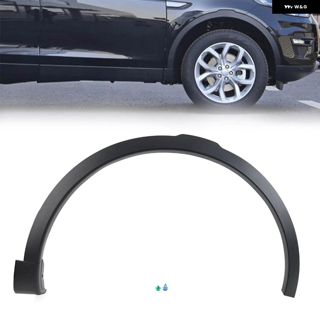 並行輸入品 フロントホイールフェンダーモールディングアーチ トリム センサー穴なし1個 2015-2019 ランドローバー ディスカバリ_1