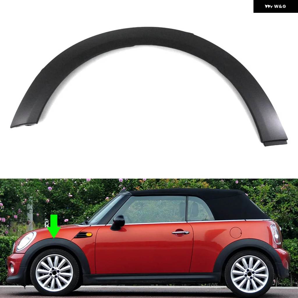 並行輸入品 1個 車用フロントホイールフェンダーカバー マッドガード アーチ トリム BMW MINI COOPER R55 R56 R57 R58 R59の画像