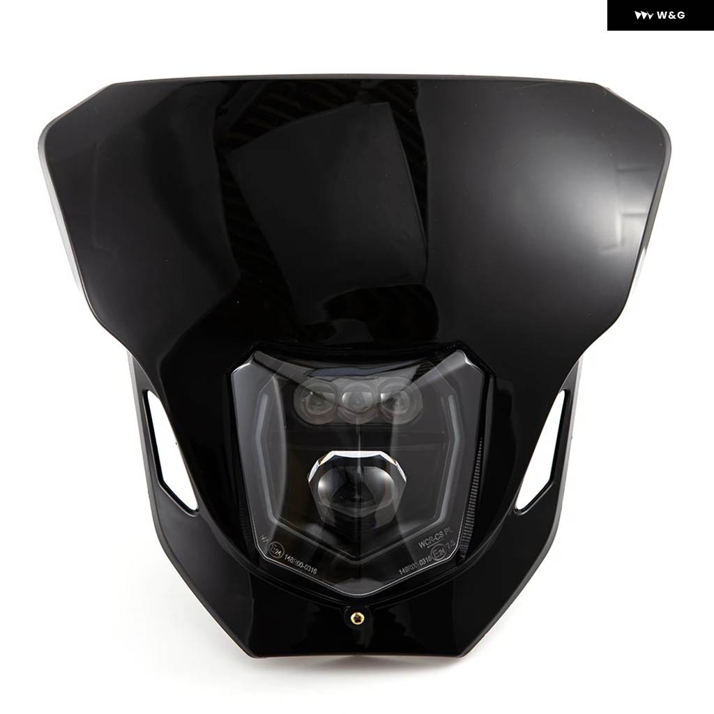 並行輸入品 オートバイ ヘッドライト アセンブリ LED ヘッドランプ ヤマハ WR250F WR450F YZ250F YZ450F 2015-2019 パーツ REの画像