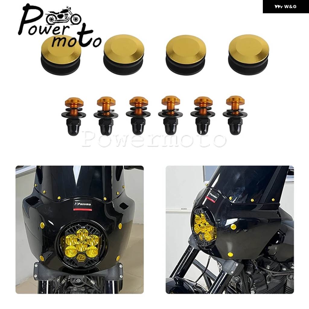 ブランド登録なし - 並行輸入品 自動二輪車 T25ボルトネジブッシングインサート フェアリング 陳列窓映写幕 マウント 一揃いの道具 ハーレー ダビッ