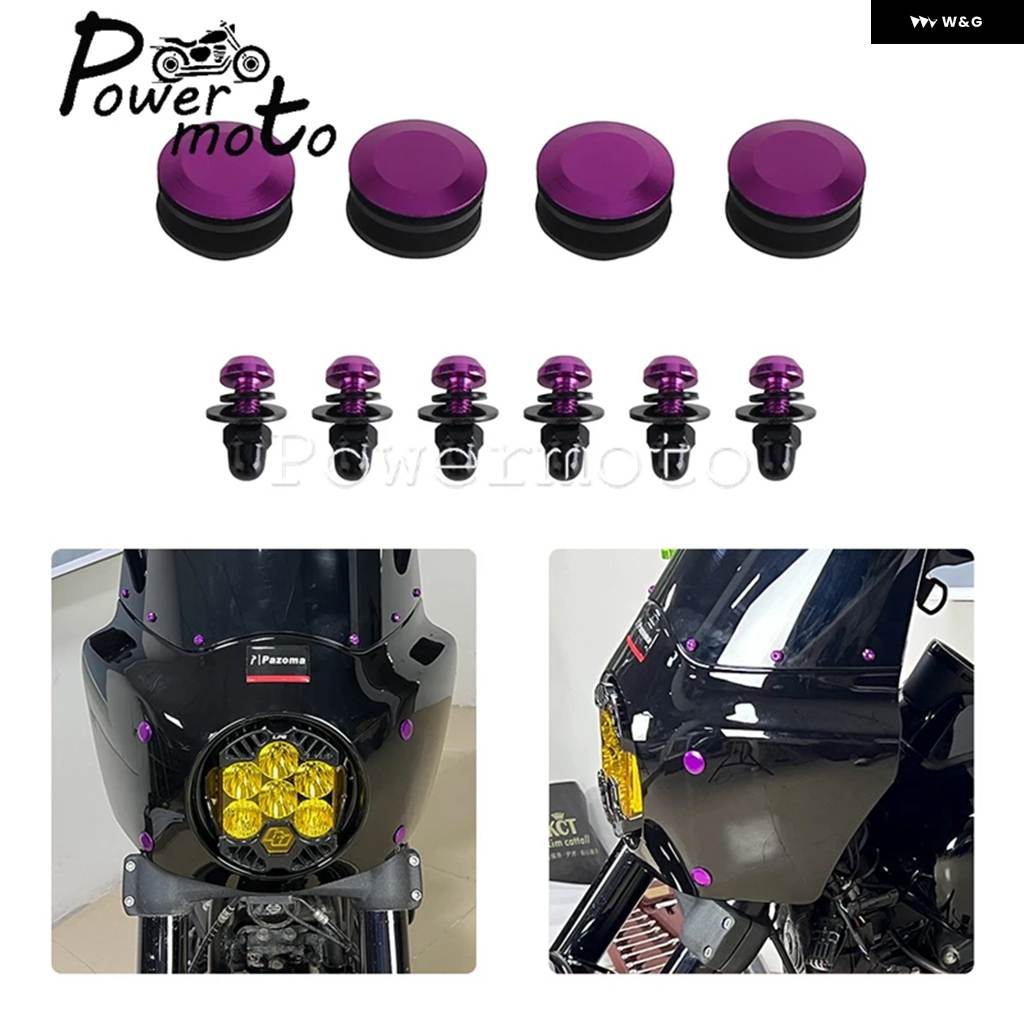 ブランド登録なし - 並行輸入品 自動二輪車 T25ボルトネジブッシングインサート フェアリング 陳列窓映写幕 マウント 一揃いの道具 ハーレー ダビッ