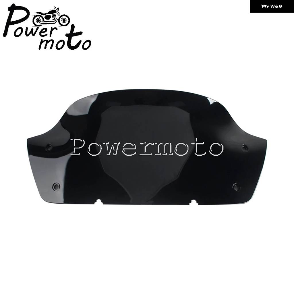 並行輸入品 オートバイ 9インチ ウェーブ ウインドシールド ウインドスクリーン ウインドスプリッター ハーレー ツーリング CVOの画像