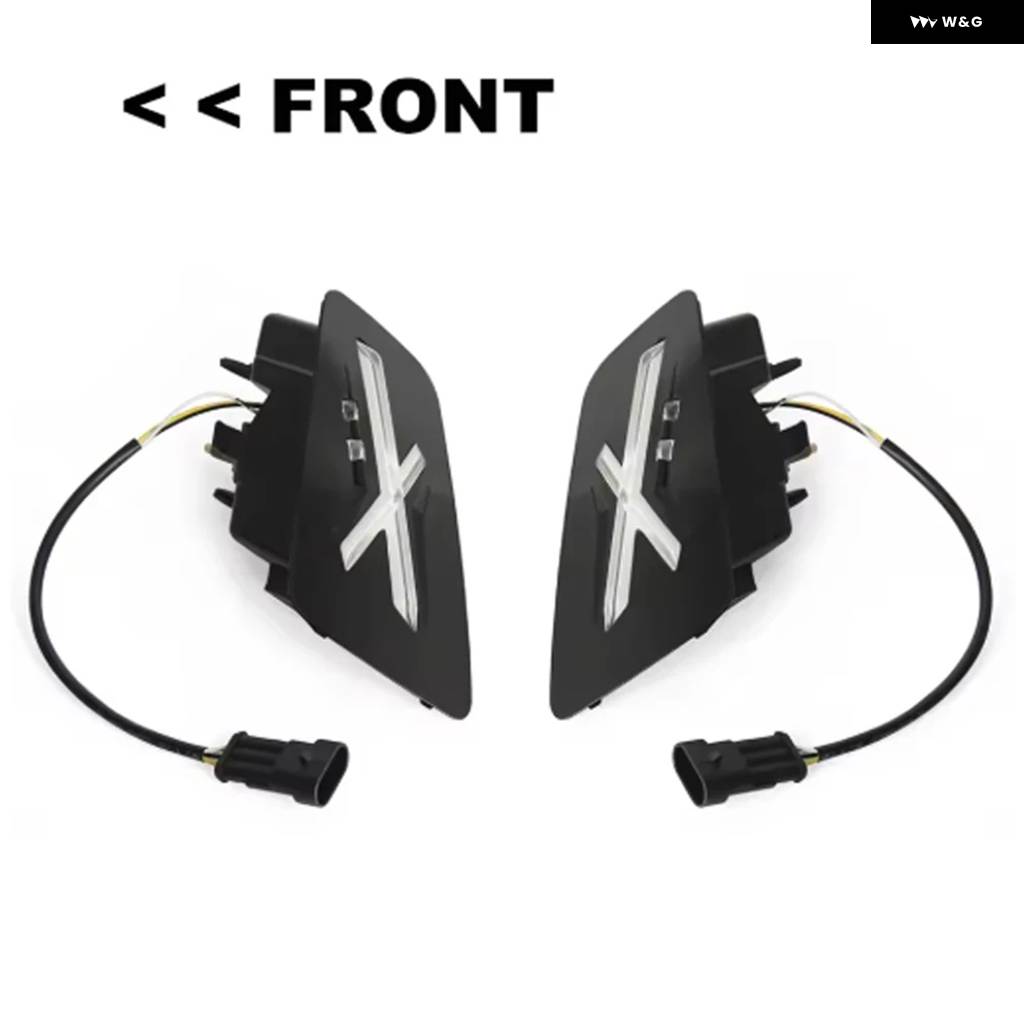 並行輸入品 VESPA GTS300 2023-25 オートバイ アクセサリー ウインカーランプ フロント/リア インジケーター フラッシャー ブリ_2