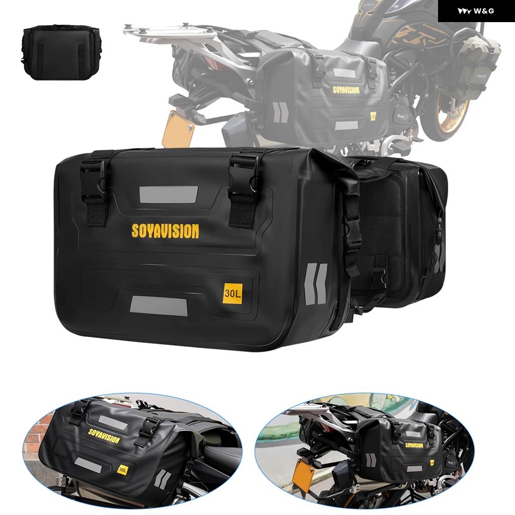 並行輸入品 2個30L オートバイ サドルバッグ 防水 サイドバッグ BMW R1250GS R1200GS F850GS F750GS LC ADV バッグの画像