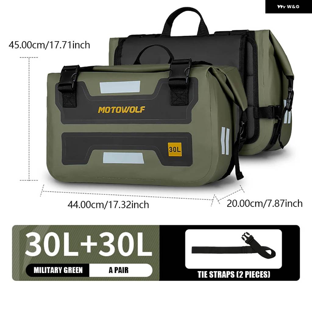 並行輸入品 2個30L オートバイ サドルバッグ 防水 サイドバッグ BMW R1250GS R1200GS F850GS F750GS LC ADV バッグの画像