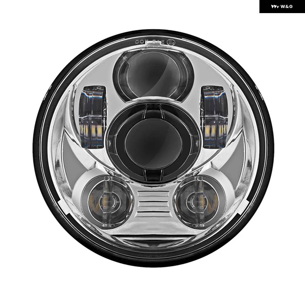 並行輸入品 5.75インチ LED ヘッドライト ハーレー スポーツスター 1200 XL1200L XL1200C 883 XL883 883L XL883R 48 ヘッドラン