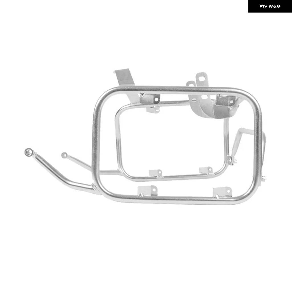 並行輸入品 パニアラック ステンレス サドルバッグ ブラケット トップケース ボックス ラック 800 DE 800 SE 2023-2025 モ_2