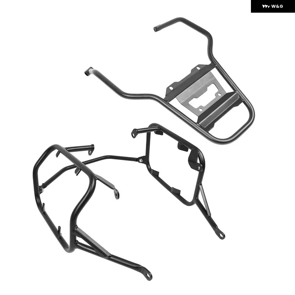 並行輸入品 パニアラック ステンレス サドルバッグ ブラケット トップケース ボックス ラック BMW F900GS F900 GS 2024-2025 GS9の画像