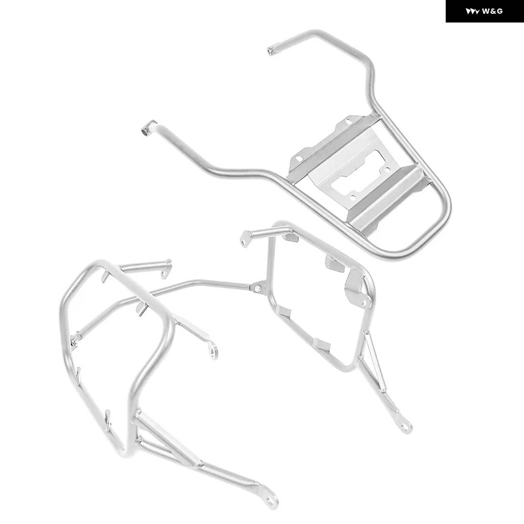 並行輸入品 パニアラック ステンレス サドルバッグ ブラケット トップケース ボックス ラック BMW F900GS F900 GS 2024-2025 GS9の画像