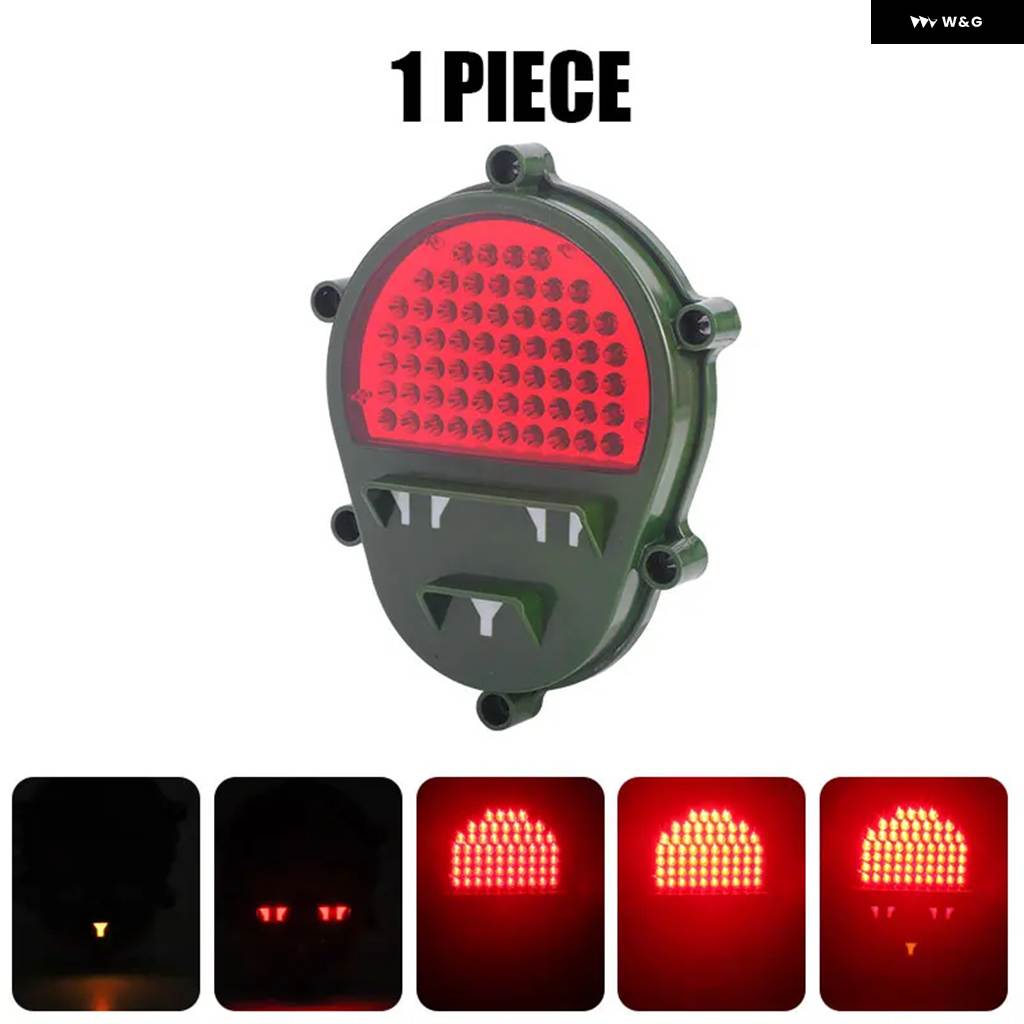 並行輸入品 12422958 LED リア ブレーキライト H H1 HUMVEE M35 HUMVEE M998 赤色ハイ/ローライト 黄色シグナルランプ_1