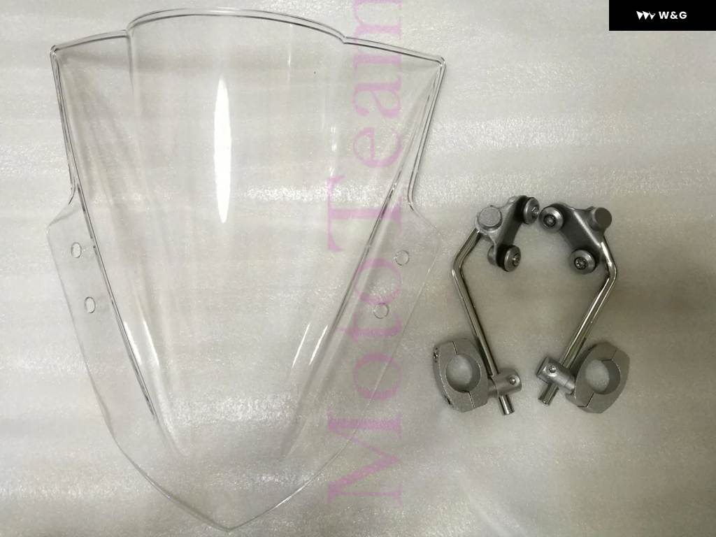 並行輸入品 カワサキ Z 250 300 750 750R 800 1000 バルカン S ER-4N ER4N ER-6N ER6N オートバイ バイク ウインドシールド ウイの画像