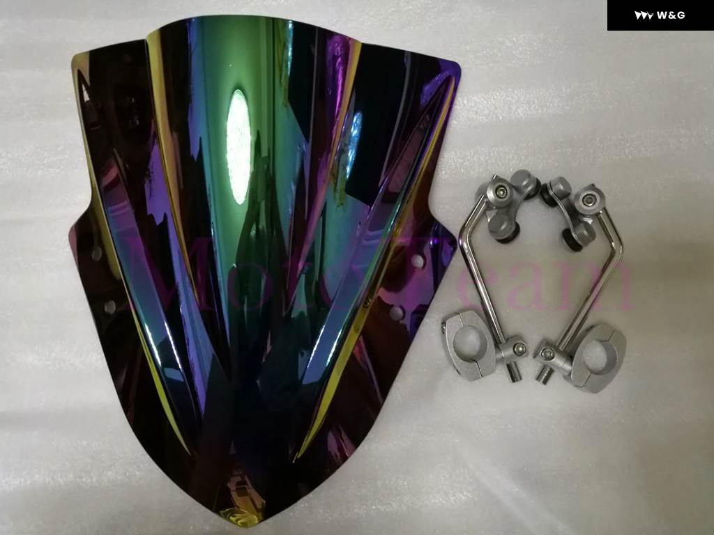 並行輸入品 カワサキ Z 250 300 750 750R 800 1000 バルカン S ER-4N ER4N ER-6N ER6N オートバイ バイク ウインドシールド ウイの画像