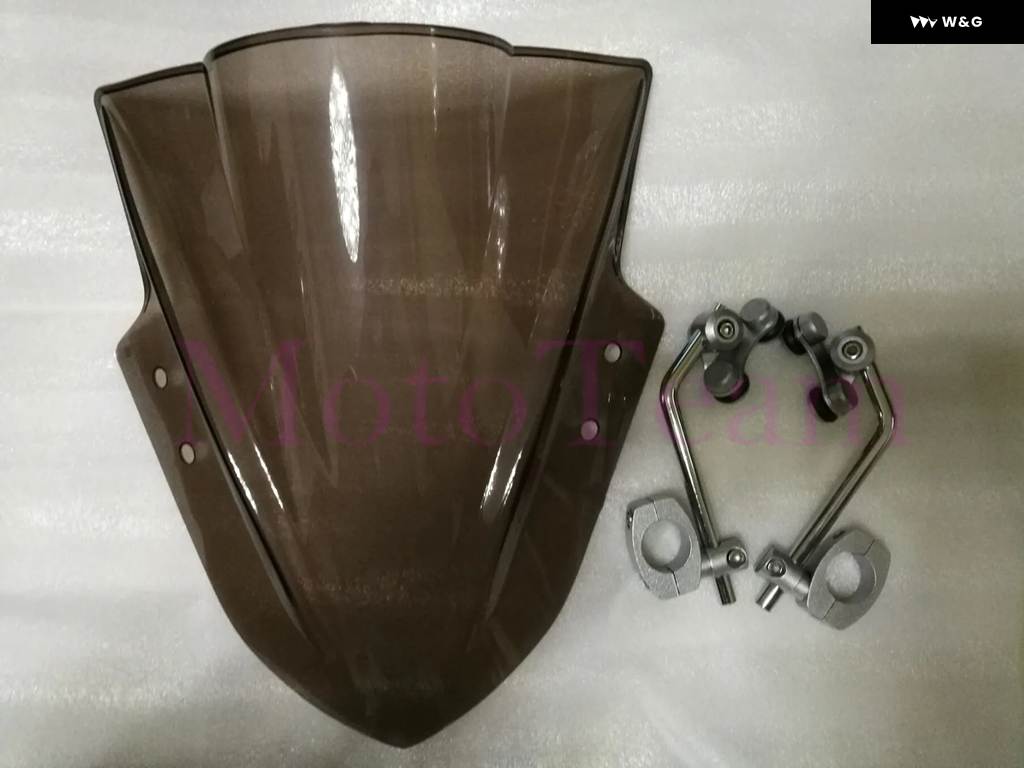 並行輸入品 カワサキ Z 250 300 750 750R 800 1000 バルカン S ER-4N ER4N ER-6N ER6N オートバイ バイク ウインドシールド ウイの画像