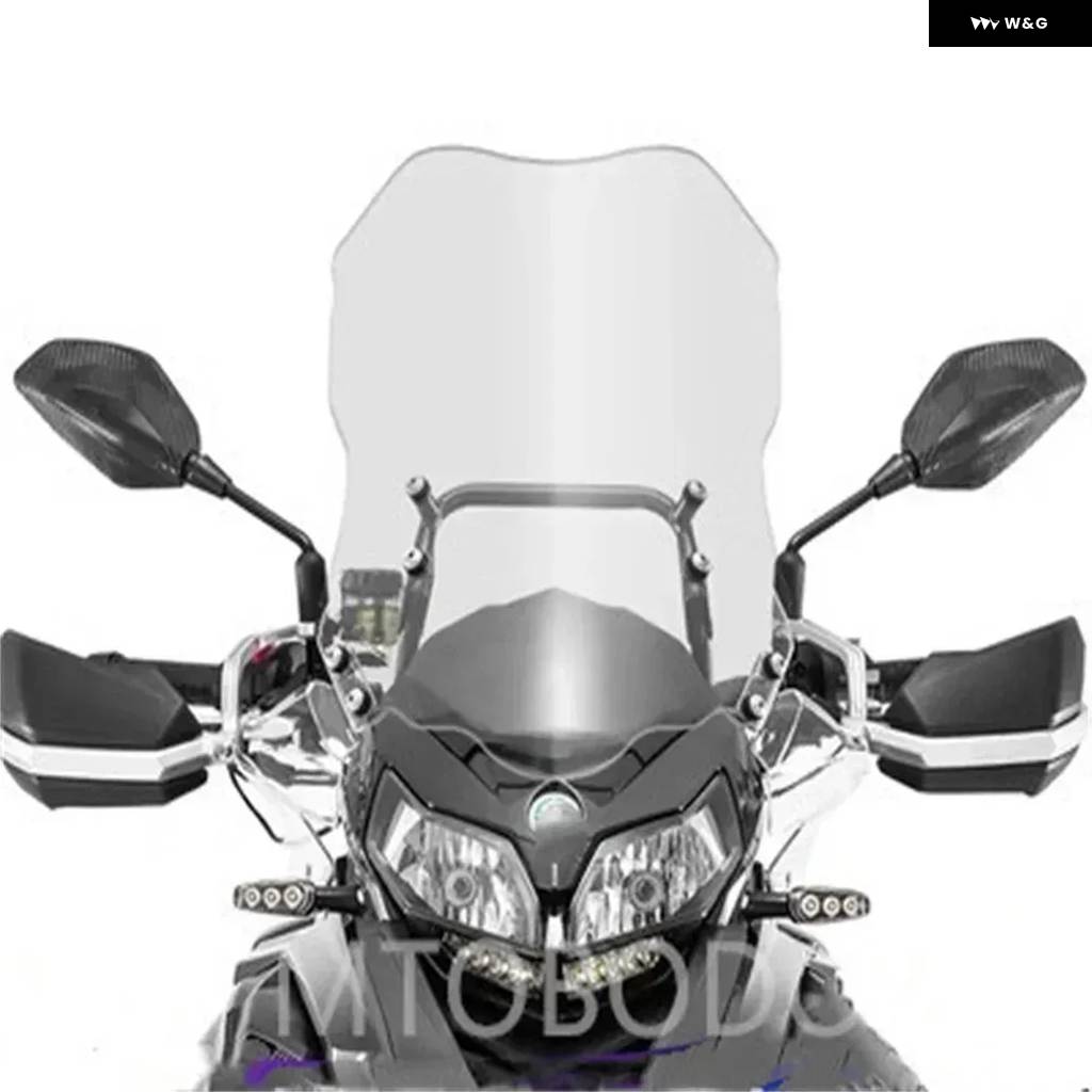 並行輸入品 ベネリ TRK50 オートバイ ウインドシールド カスタムフロントウインドシールド 502 TRK50 X Xの画像