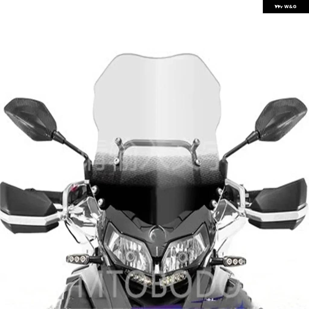 並行輸入品 ベネリ TRK50 オートバイ ウインドシールド カスタムフロントウインドシールド 502 TRK50 X Xの画像