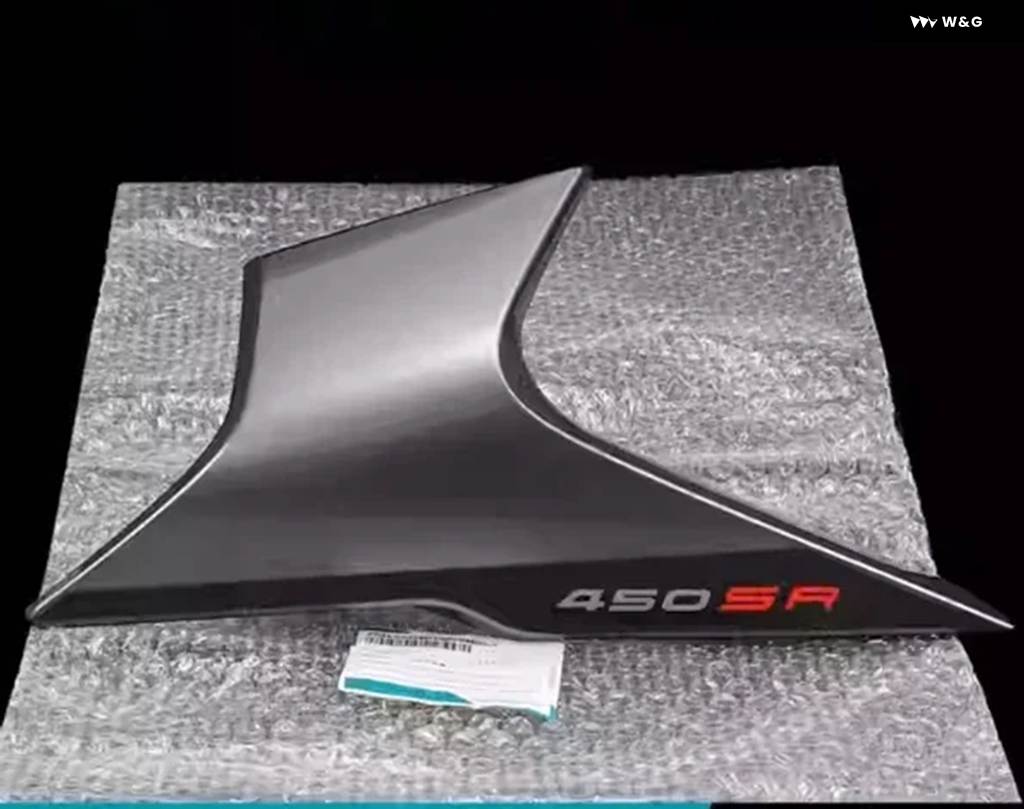 並行輸入品 CFMOTO CF450SR 450SR 450SRS オートバイ パーツ サイドダウンフォース ヘッドライト カバー ハウジング デフレクタの画像