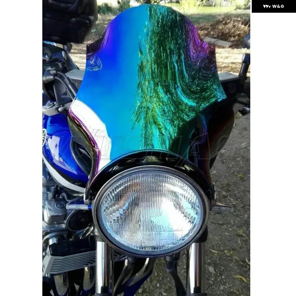 並行輸入品 ストリート バイクウインドシールド カワサキ ZRX1100 ZRX1200 ZRX400 ZR7 ZR750 ZR550 ER5 ZEPHYR 750 550 BALIUSの画像