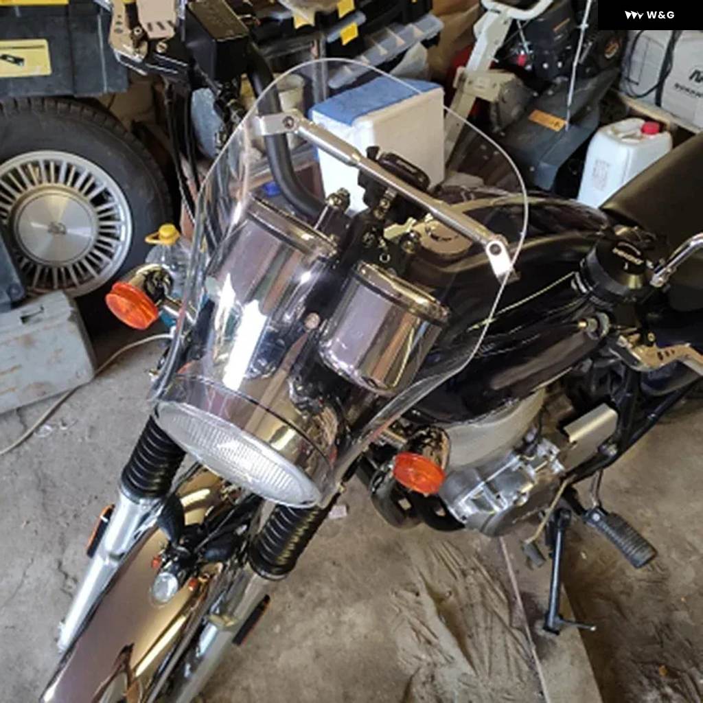 並行輸入品 ストリート バイクウインドシールド カワサキ ZRX1100 ZRX1200 ZRX400 ZR7 ZR750 ZR550 ER5 ZEPHYR 750 550 BALIUSの画像