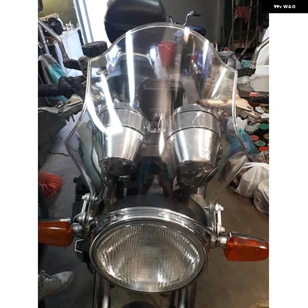 並行輸入品 ストリート バイクウインドシールド カワサキ ZRX1100 ZRX1200 ZRX400 ZR7 ZR750 ZR550 ER5 ZEPHYR 750 550 BALIUSの画像