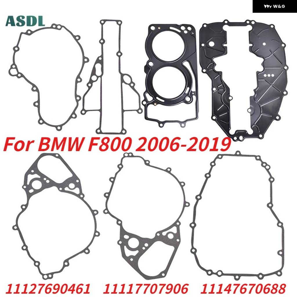 並行輸入品 11127690461 オートバイ クランクケース カバー シリンダー ガスケットセット BMW F800 2006-2019 F800GS F800GT F80の画像