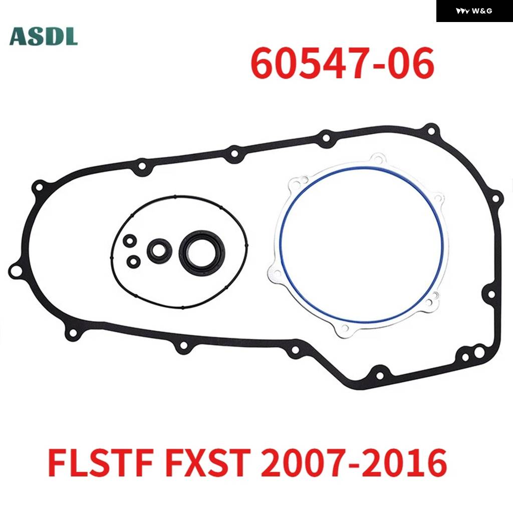 並行輸入品 60547-06 オートバイ エンジン クラッチ シリンダー カバー ガスケット ハーレー ダビッドソン CVO FXDSE FAT FXDF Fの画像