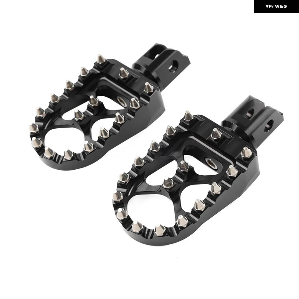 並行輸入品 オートバイ MX スタイル フットペグ ペダル ワイド フットペグ フットペダル ハーレー ソフテイル 2018-2023の画像