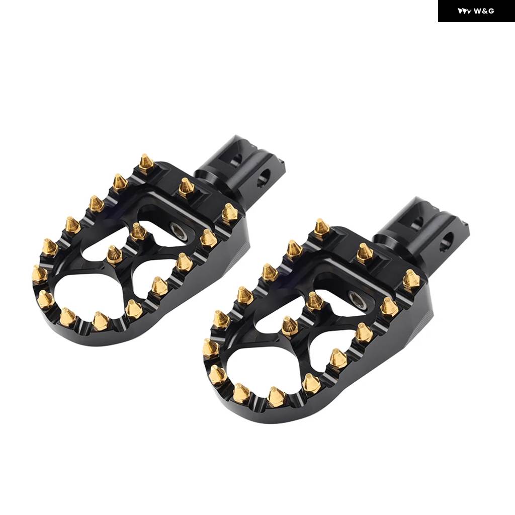 並行輸入品 オートバイ MX スタイル フットペグ ペダル ワイド フットペグ フットペダル ハーレー ソフテイル 2018-2023の画像