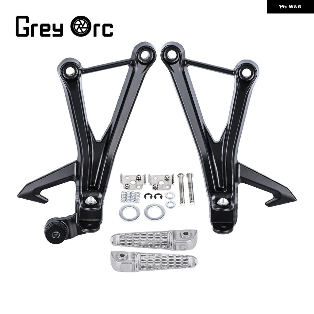 並行輸入品 カワサキ ZX 4RR ZX 4R 2023-2024 バイク リアパッセンジャー フットペグ フットレスト ブラケット バイク レスト_3