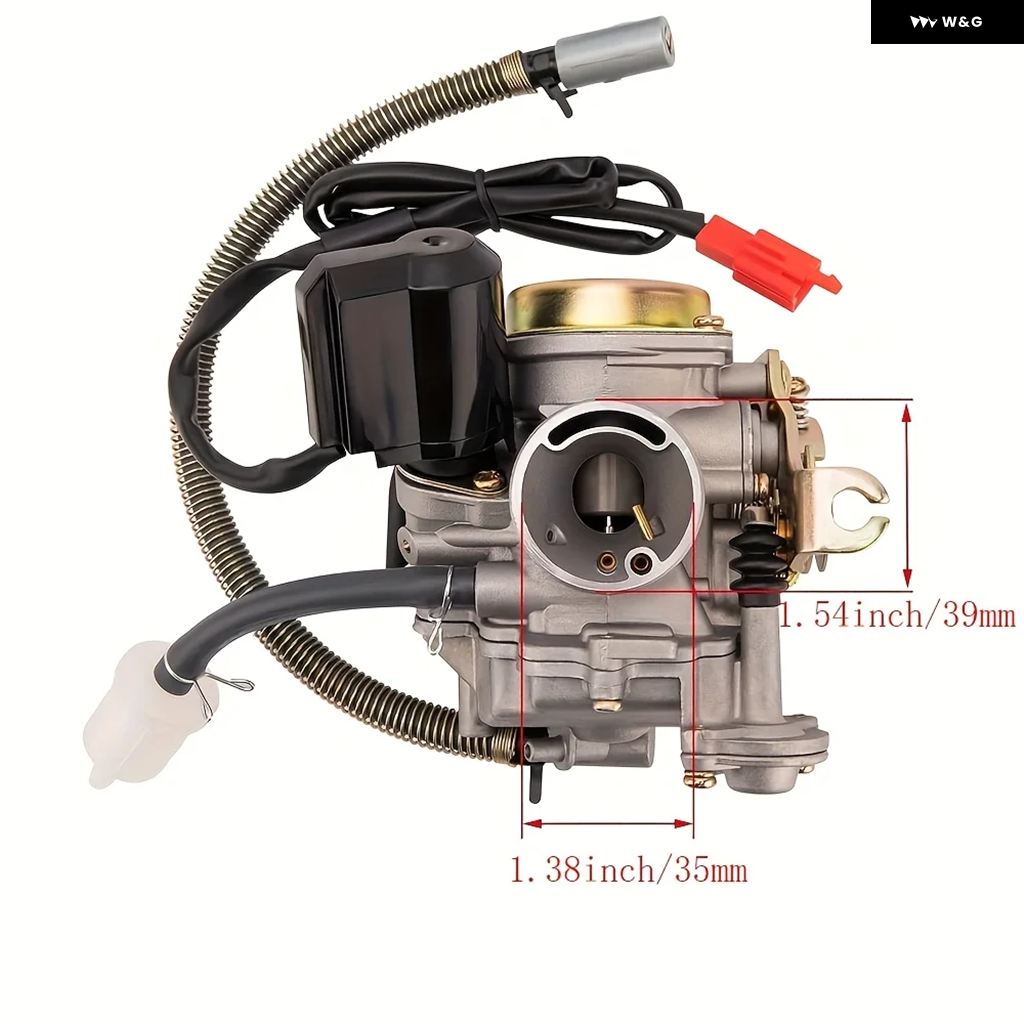 並行輸入品 50CC キャブレター 4ストローク GY6 高性能 139QMB キャブレター 49CC 50CC_2