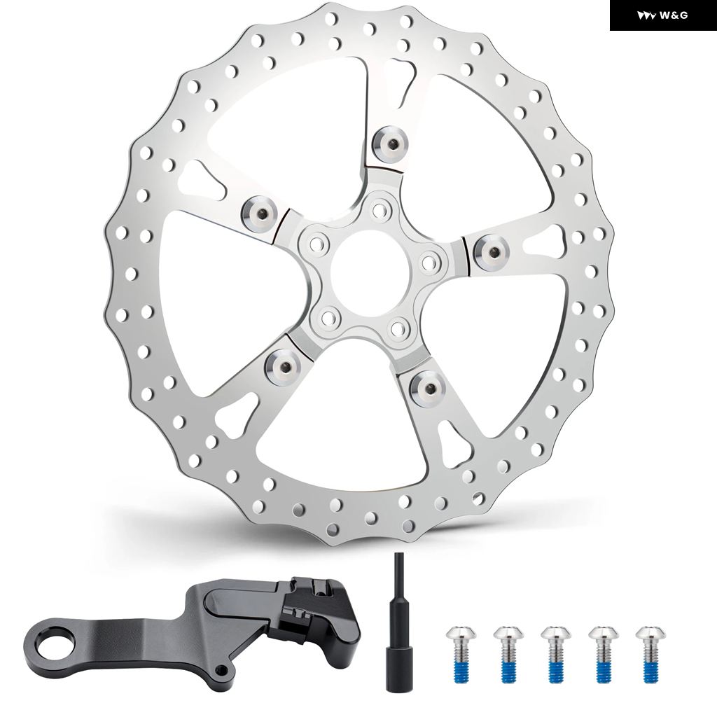 並行輸入品 ソフテイル 13インチ リア ブレーキディスク シングルローター 5.8MM ハーレー 2018-2024 ローライダー FXST FXDR 11_1