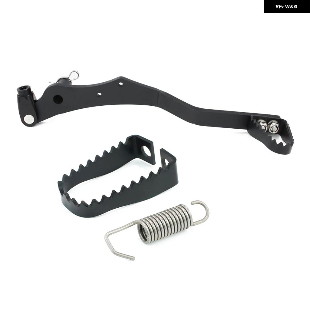 並行輸入品 ギア シフター シフト レバー DR650 1996-2020 - 25 DR 650 オートバイ 折りたたみ 式ブレーキペダル レバー_2