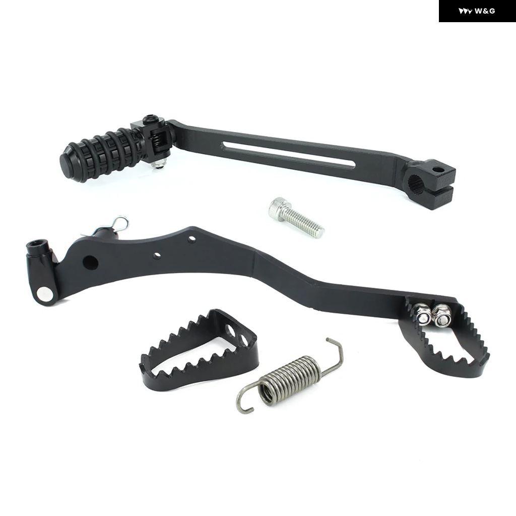 並行輸入品 ギア シフター シフト レバー DR650 1996-2020 - 25 DR 650 オートバイ 折りたたみ 式ブレーキペダル レバー_3