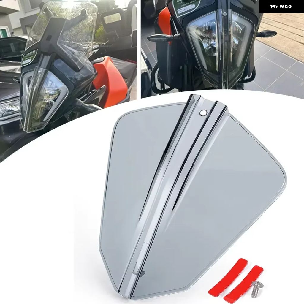 並行輸入品 フロントガラス ウインドスクリーン ウインド ディフレクター スクリーンバイザーKT-M 390 ADV 2020 - 23 エアフロー_4