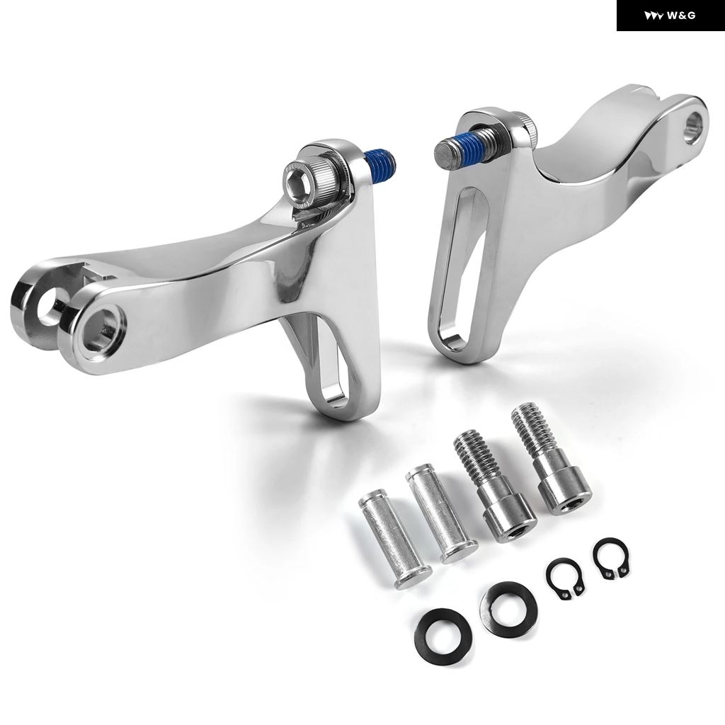 ブランド登録なし - 並行輸入品 D/ 乗り手 フットペグ マウント 引っ掛かり 鉤括弧 ハーレー ツーリング ロードキング FLHR ストリートグラ