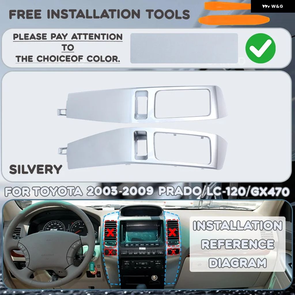 ランドクルーザー プラド LC120 レクサス GX470 エアコンパネル 並行輸入品 トヨタ 2003-2009 プラド レクサス LC-120 GX470
