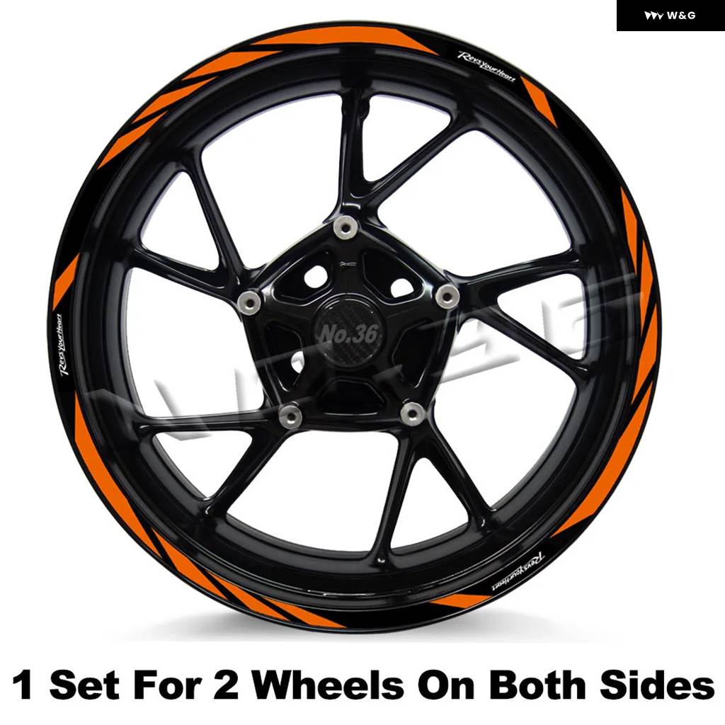 Amazon.co.jp: オートバイのリムステッカー 17サイズ 円形 MT09