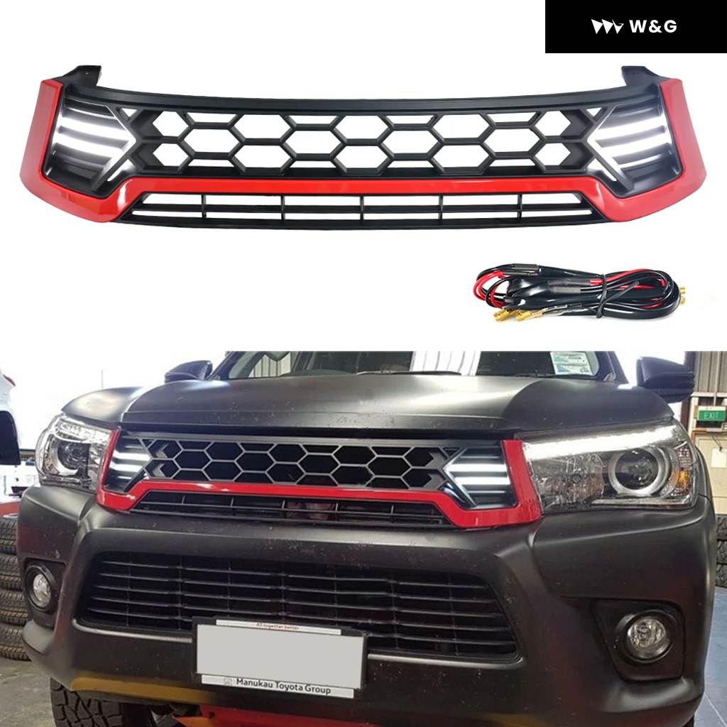 トヨタ　TRDグリル Amazon | VIPIH トヨタ タコマ TRD PRO用フロントバンパーフード