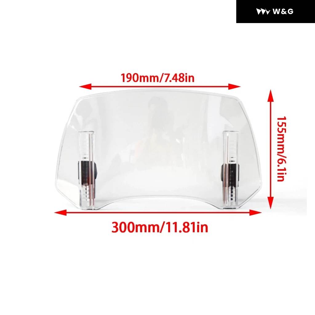 並行輸入品 PAN AMERICA 1250 RA1250 RA1250S 2021-2022 ウィンドスクリーン オートバイ バイク ウィンドシールド エクステンション 調整可能 スポイ | ブランド登録なし | 05
