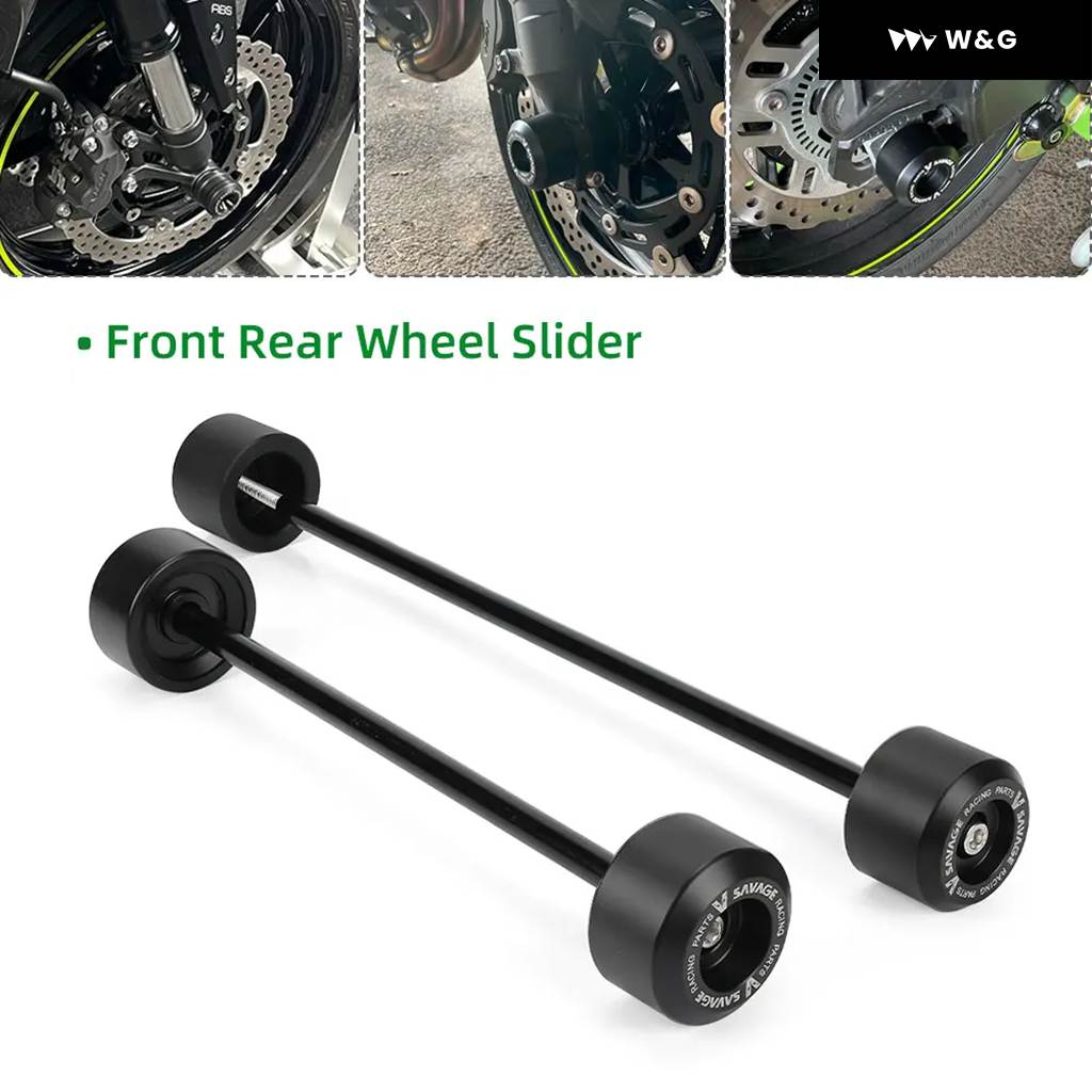 並行輸入品 カワサキ Z900 Z900SE ZR900 アクスルホイール スライダー フレーム クラッシュ スライダー スイングアーム スプール スタンド エキゾースト ク | ブランド登録なし | 03