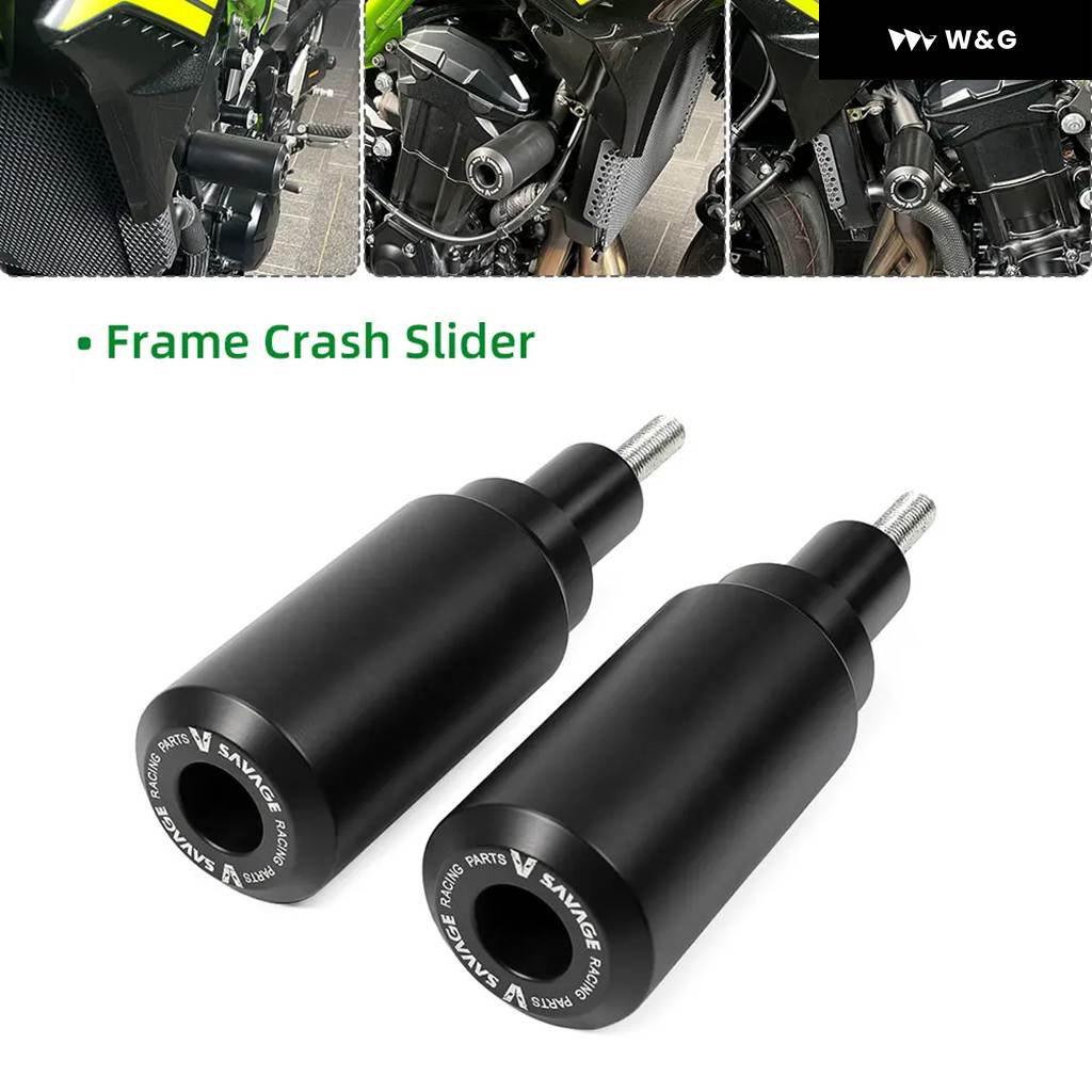 並行輸入品 カワサキ Z900 Z900SE ZR900 アクスルホイール スライダー フレーム クラッシュ スライダー スイングアーム スプール スタンド エキゾースト ク | ブランド登録なし | 04