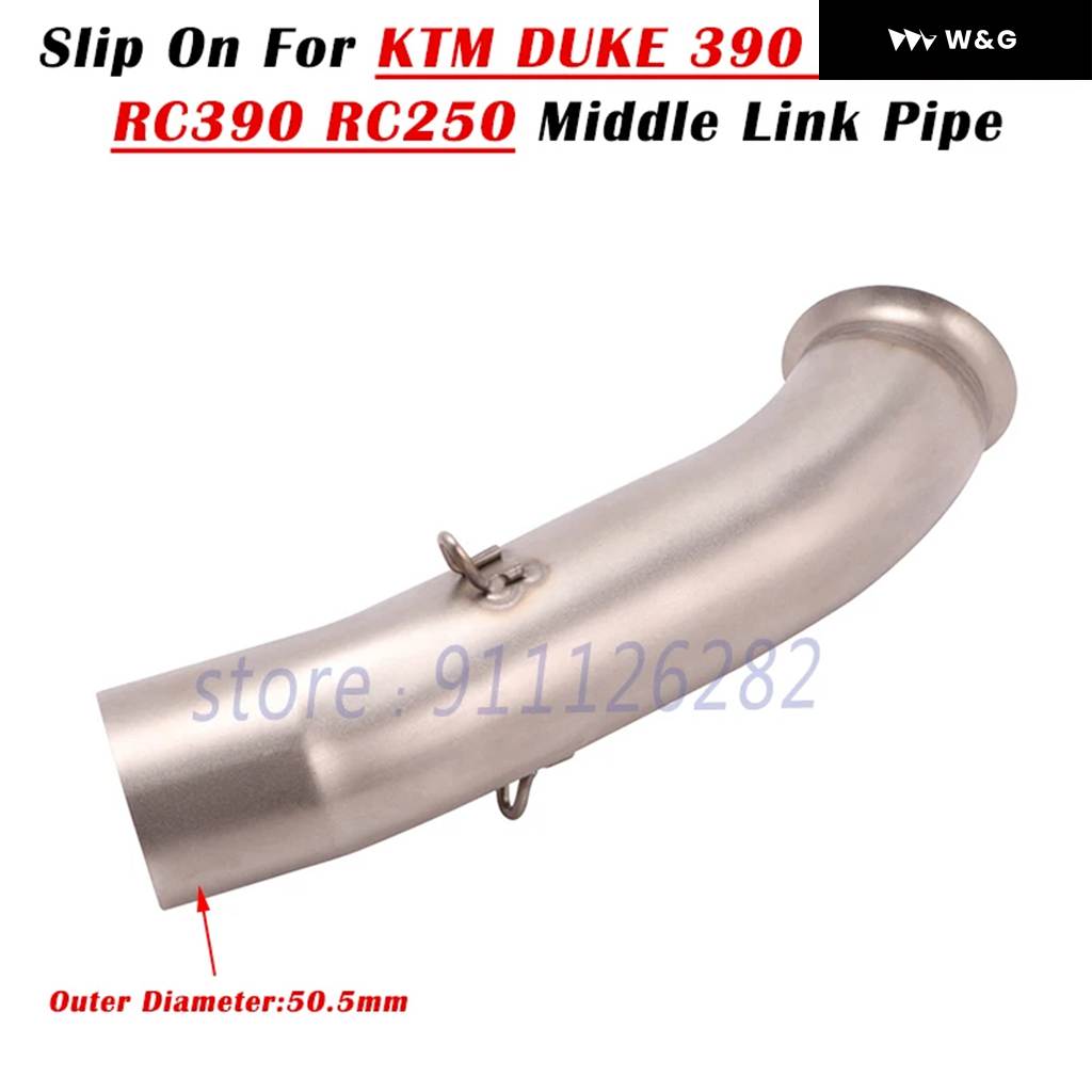 並行輸入品 スリップオン KTM DUKE 390 125 250 RC390 RC250 17 18 19 20 21 オートバイ バイク 排気エスケープマフラー リンク パイプ