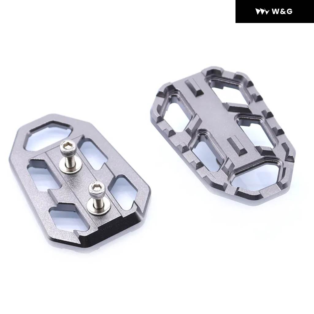 並行輸入品 MOTORCYCLE BILLET MX ワイド フットペグ フットレスト フットペグ レスト ペダル カワサキ VERSYS 650 2015-2018 1000 2015-2018_1