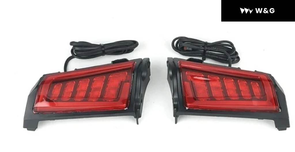 並行輸入品 ゴールドウイング 1800 GL1800 オートバイ バイク リア サドルバッグ サドルバッグ ウィンカー LEDライト ランプ ホンダ ゴールドウイング 180