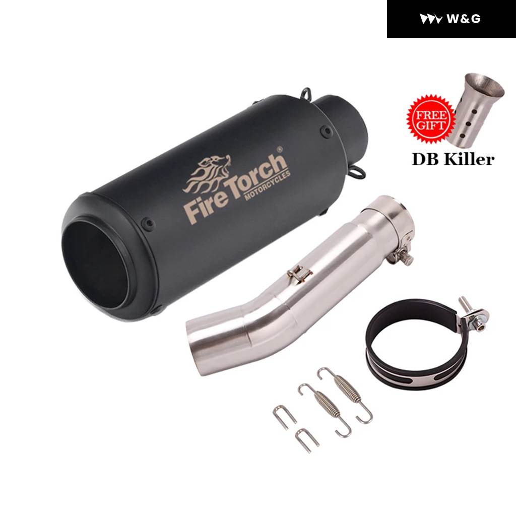 並行輸入品 スリップオン スズキ GSX-S 750 GSX S750 BK750 2018 2019 2020 オートバイ バイク GP エキゾースト エスケープ ミドルリンク パイプ カーボンの画像