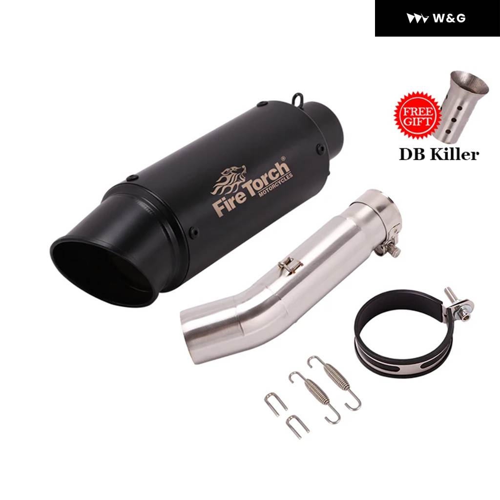 並行輸入品 スリップオン スズキ GSX-S 750 GSX S750 BK750 2018 2019 2020 オートバイ バイク GP エキゾースト エスケープ ミドルリンク パイプ カーボンの画像