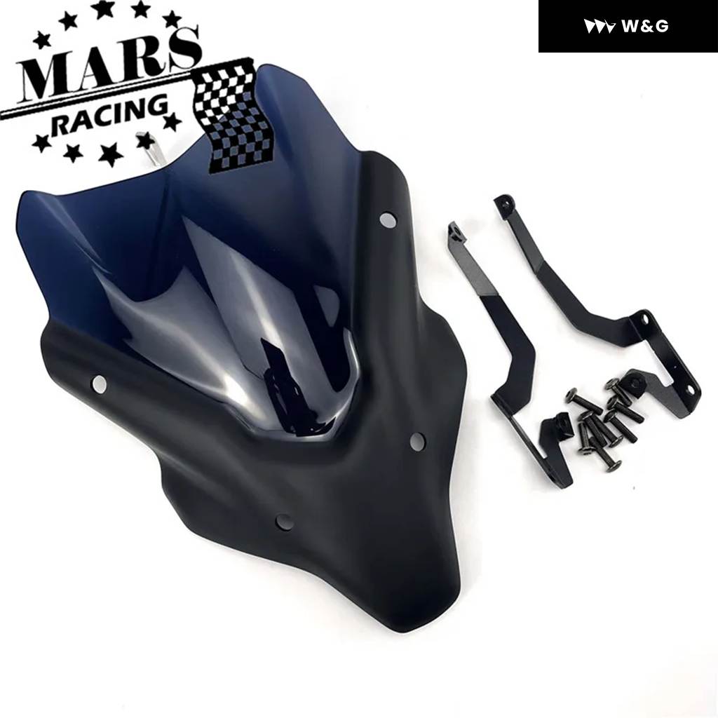 並行輸入品 ヤマハ MT07 MT-07 FZ07 2021 2022 段落長さ オートバイ バイク 風防 ウィンドスクリーン アの画像