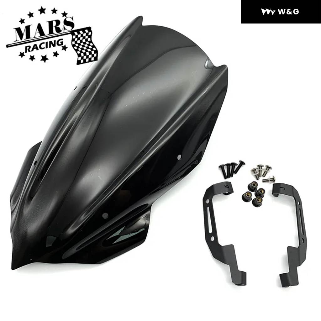 並行輸入品 オートバイ バイク スポーツ風防 ウインドスクリーン スクリーン バイザー バイザー カワサキ Z250 Z400 2の画像