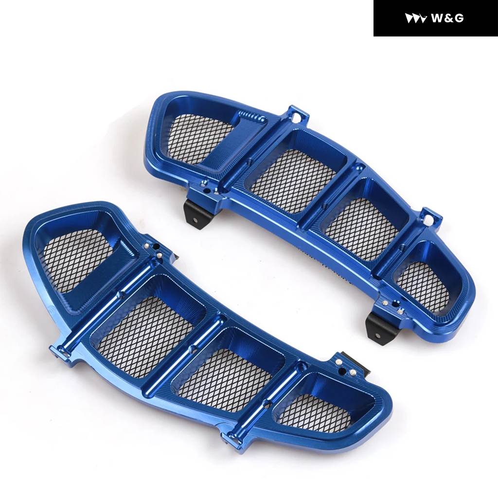 並行輸入品 VESPA GTS300 GTS250 2013 - 2020 アクセサリー 左 右 ラジエーター ガード グリル ベの画像