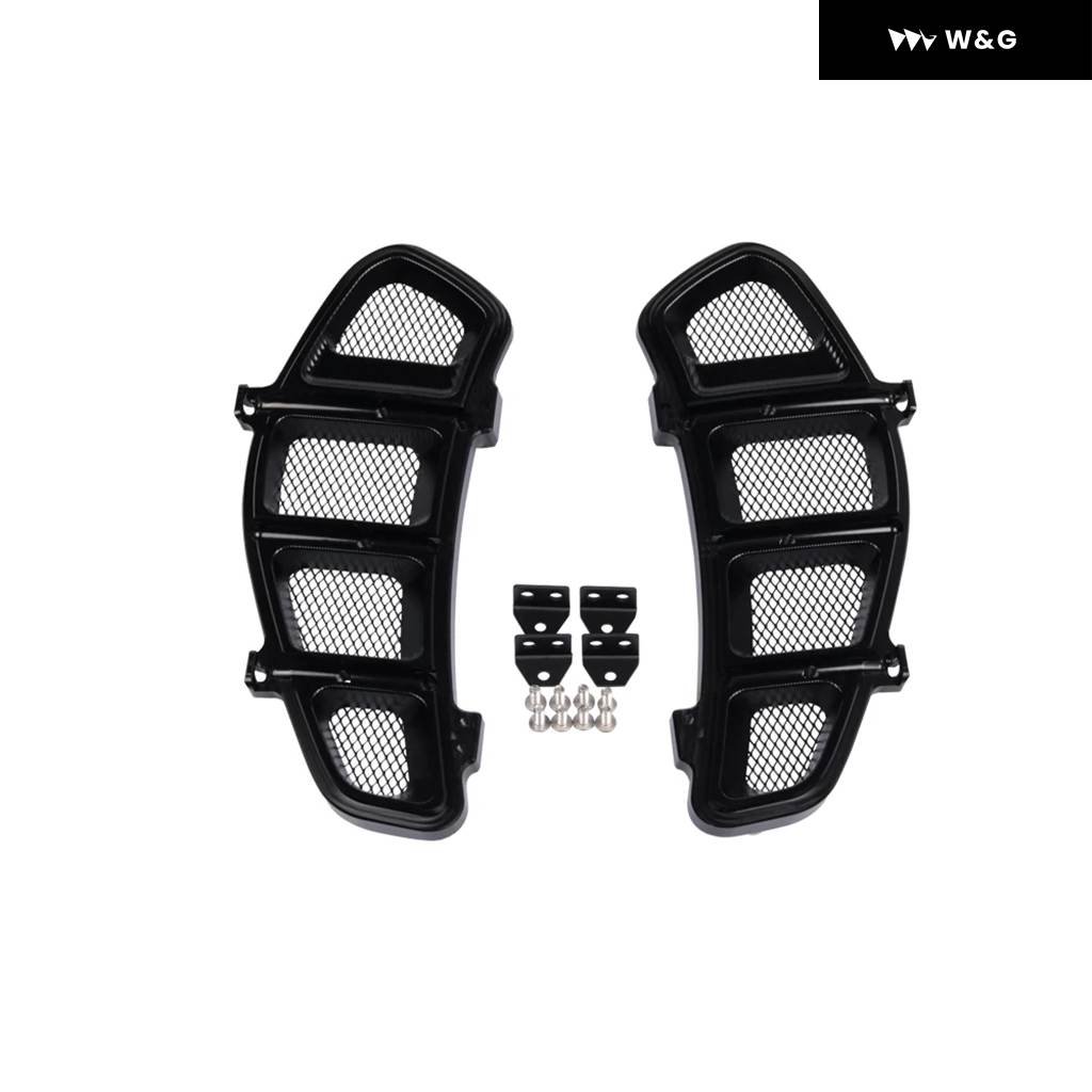 並行輸入品 VESPA GTS300 GTS250 2013 - 2020 アクセサリー 左 右 ラジエーター ガード グリル ベの画像